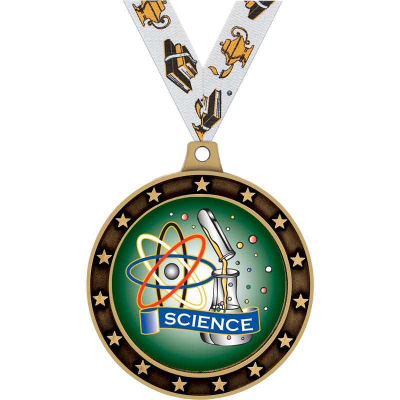 Science Set Trophy Science Trophies | Science Medals | Science Plaques and Awards
