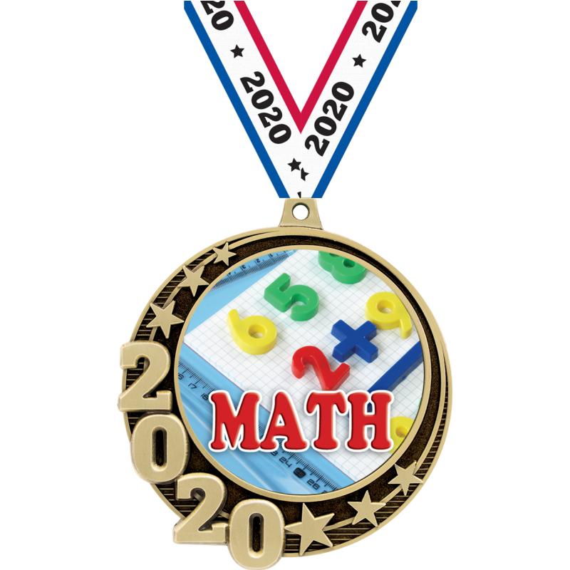 Math Trophies | Math Medals | Math Plaques and Awards