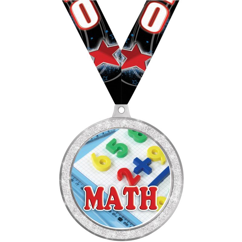 Math Trophies | Math Medals | Math Plaques and Awards