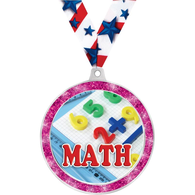 Math Trophies - Math Medals - Math Plaques and Awards