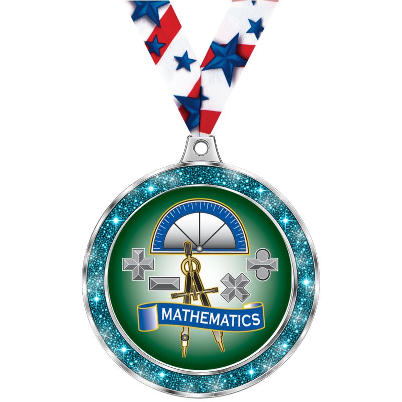 Winners Math Red Math Trophies | Math Medals | Math Plaques and Awards