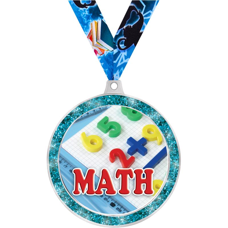 Math Trophies | Math Medals | Math Plaques and Awards