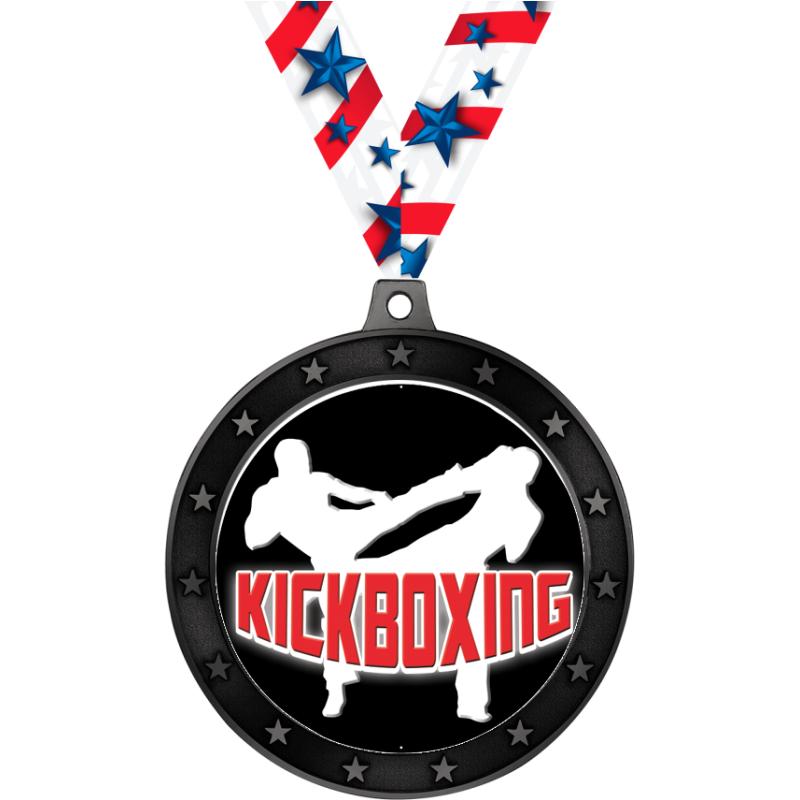 Kickboxing Raffle Kickboxing Medals - Crown Awards