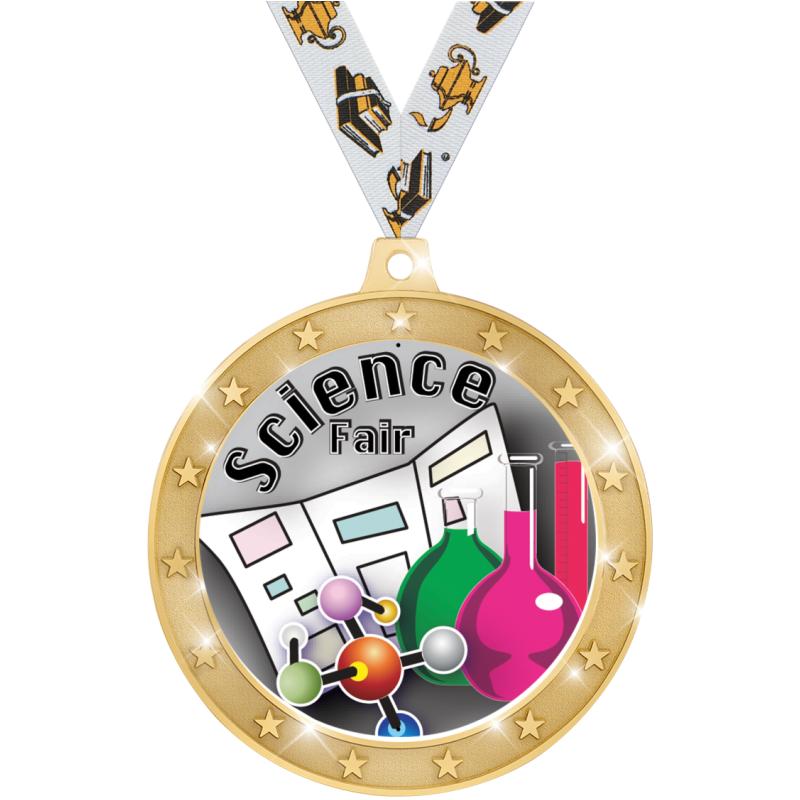 Science Set Trophy Science Trophies | Science Medals | Science Plaques and Awards