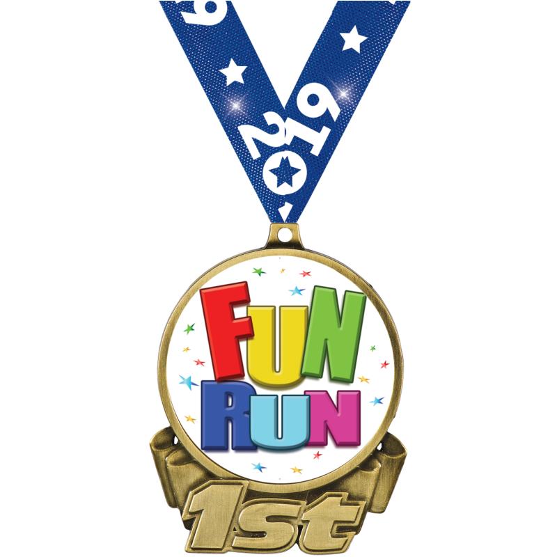 First Run Award Fun Run Trophies - Fun Run Medals - Fun Run Plaques and Awards