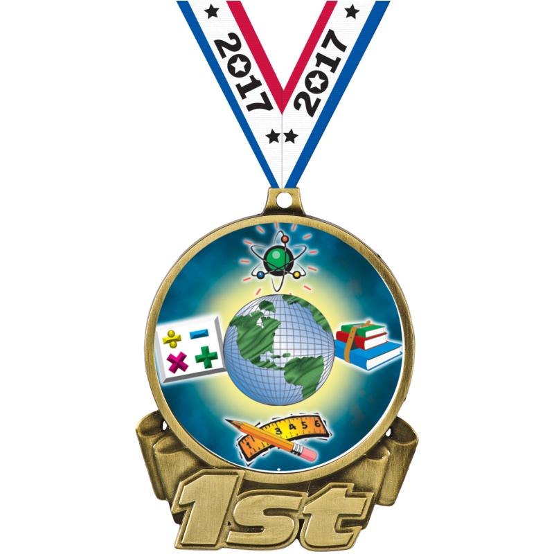 Math Trophies - Math Medals - Math Plaques and Awards
