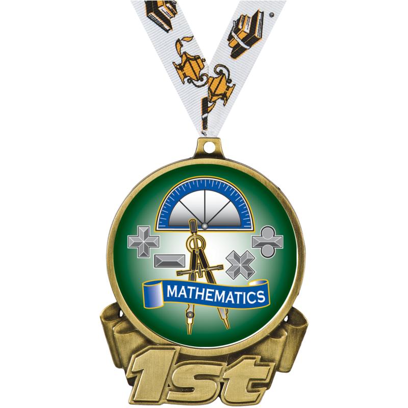 Math Trophies | Math Medals | Math Plaques and Awards