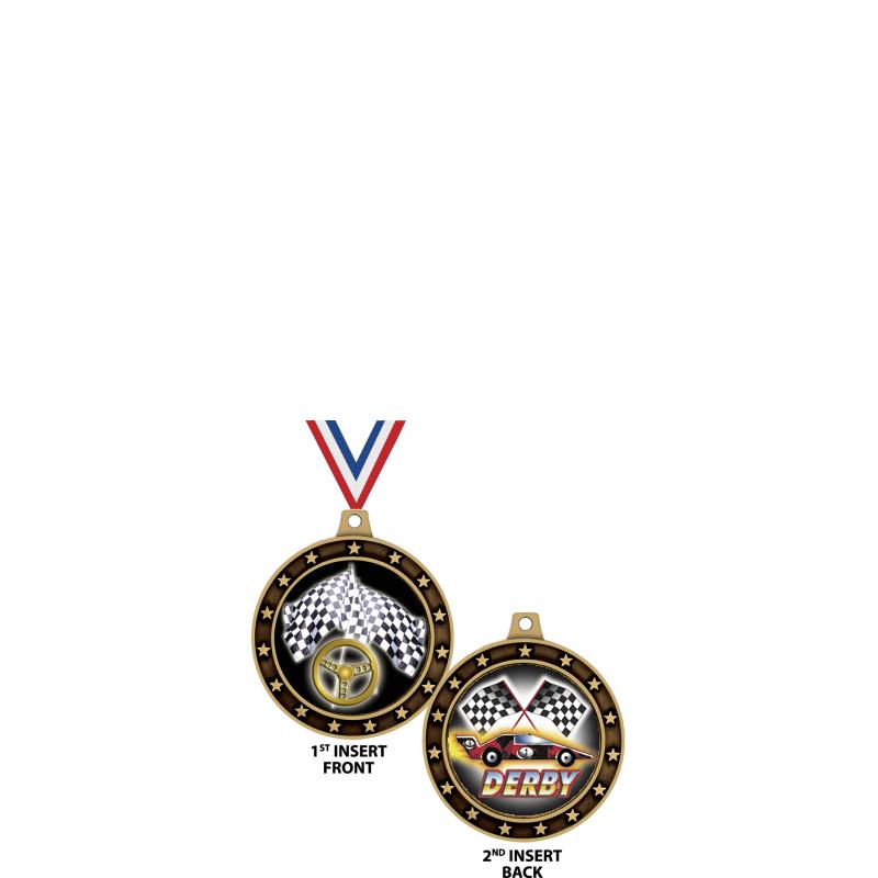 Car Racing Medals Racing Medals - Crown Awards