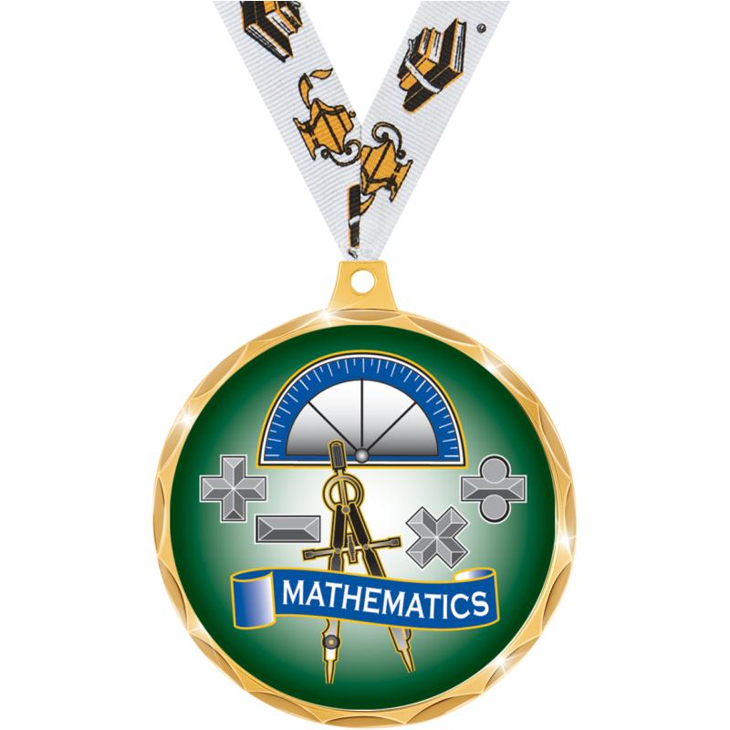 Math Trophies | Math Medals | Math Plaques and Awards