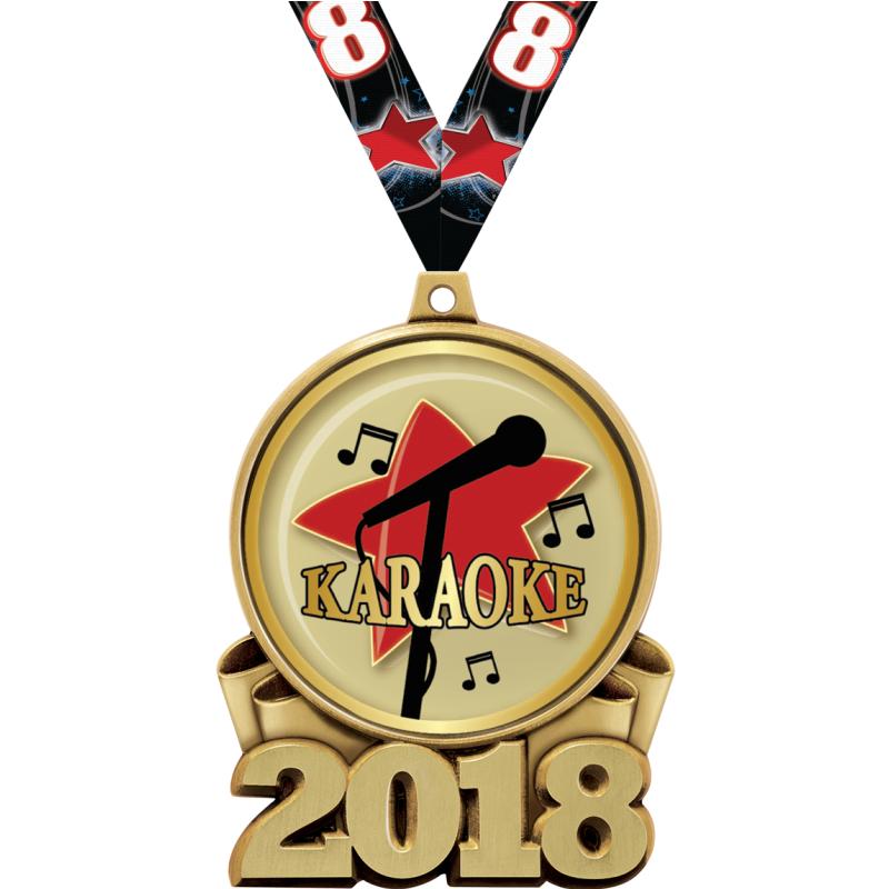 Singing Ribbons Singing Medals - Singing Trophies - Singing Plaques and Awards