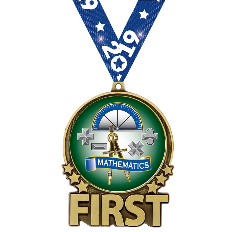 Math Trophies - Math Medals - Math Plaques and Awards