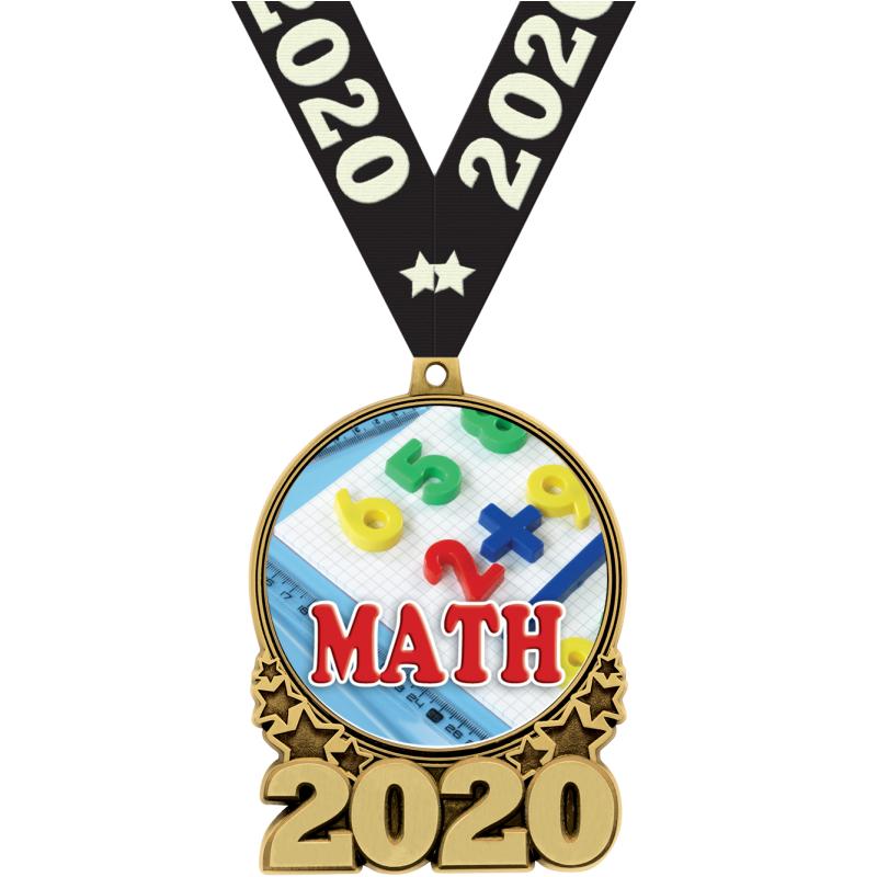 Math Trophies | Math Medals | Math Plaques and Awards