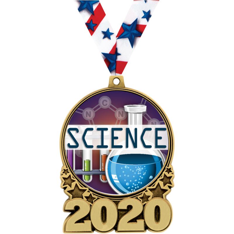 Science Trophy Custom Science Trophies | Science Medals | Science Plaques and Awards
