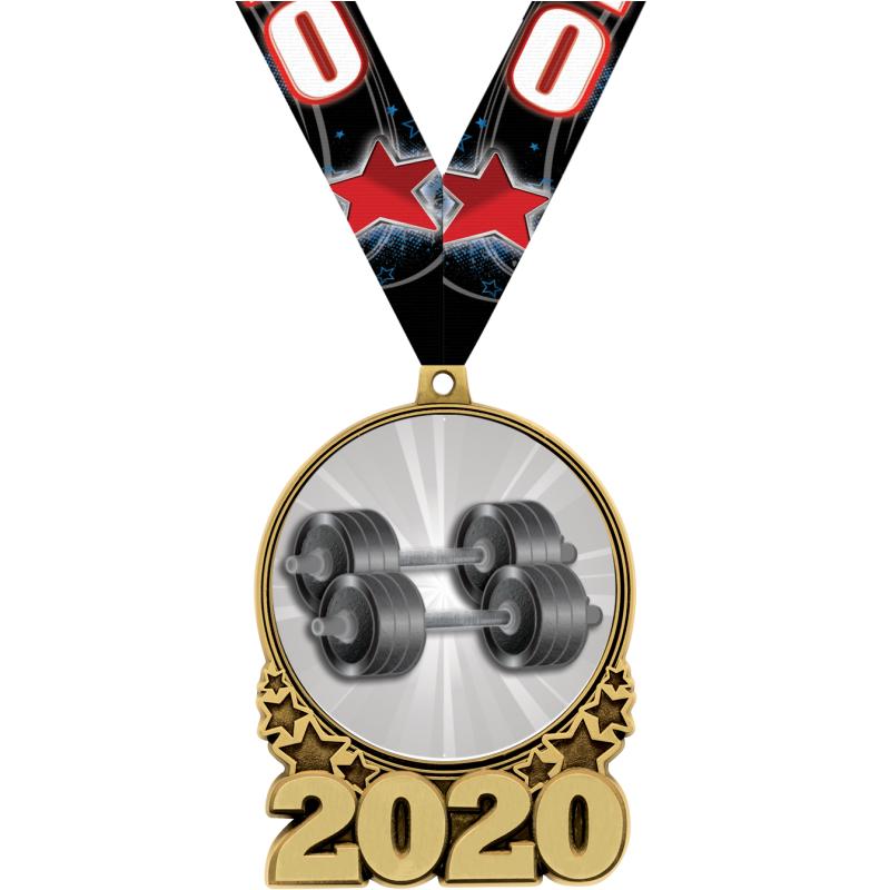 Powerlifting Medals - Crown Awards
