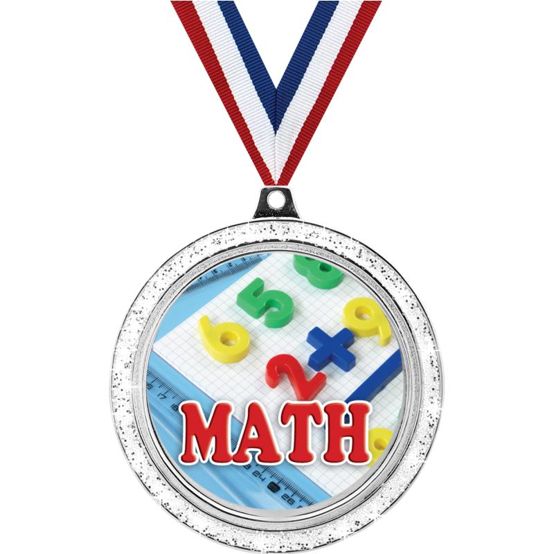 Math Trophies - Math Medals - Math Plaques and Awards