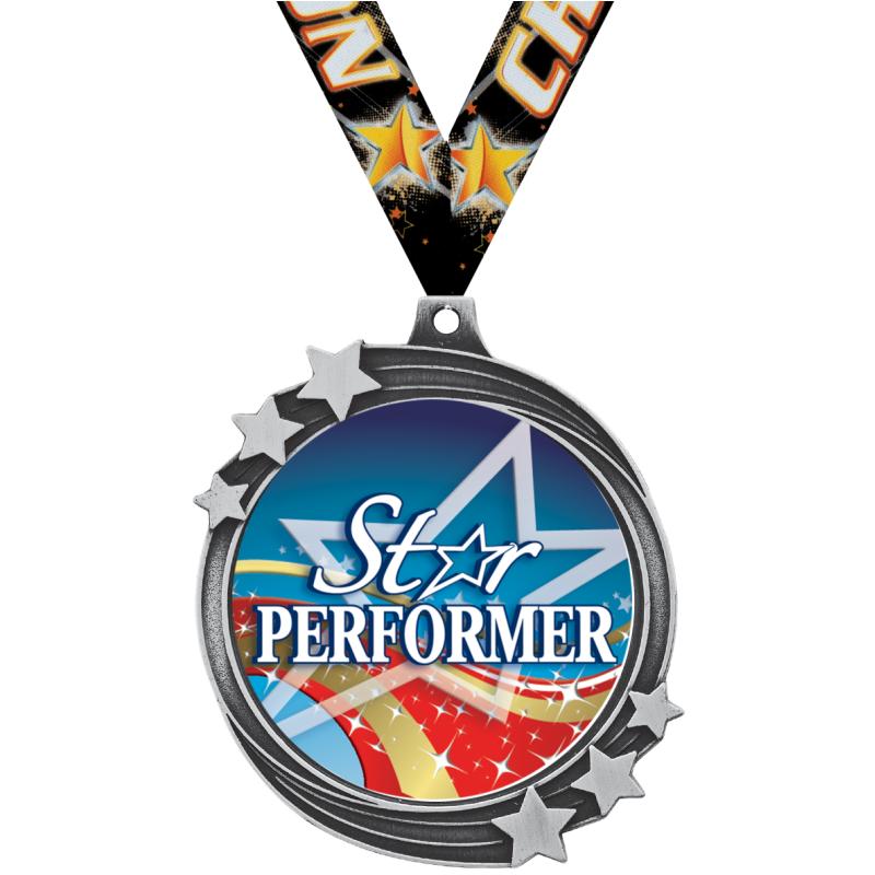 Star Performer Medals - Crown Awards