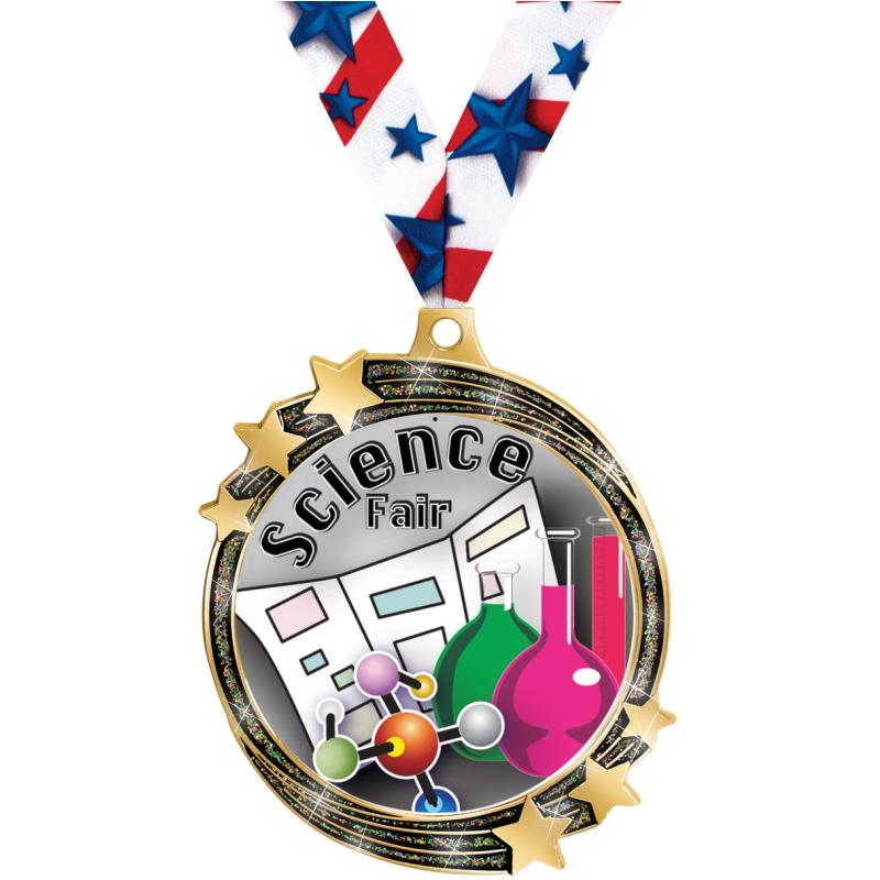 Science Raffle Science Fair Trophies - Science Fair Medals - Science Fair Plaques and ...