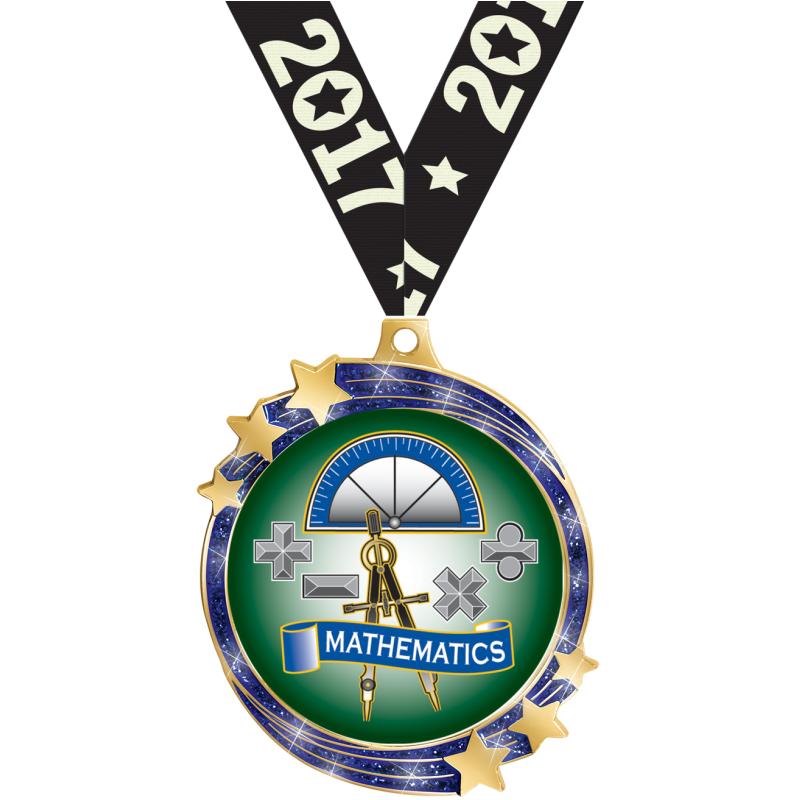 Math Trophies - Math Medals - Math Plaques and Awards