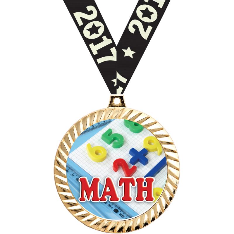 Math Trophies - Math Medals - Math Plaques and Awards