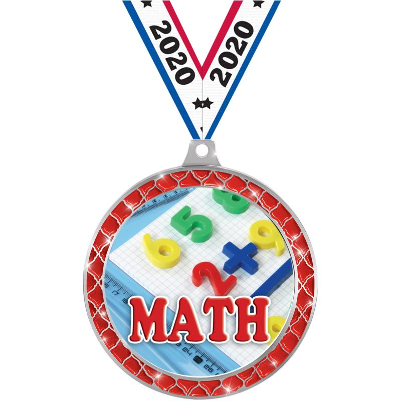 Math Trophies | Math Medals | Math Plaques and Awards