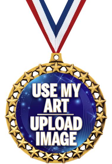 Custom Insert Fantasy Baseball Medals Custom 2 1 2 Galaxy Star Insert Fantasy Baseball Medal