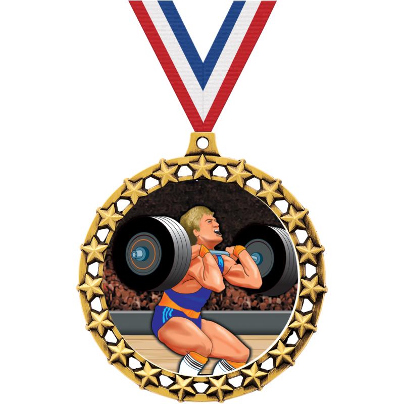 Powerlifting Medals - Crown Awards