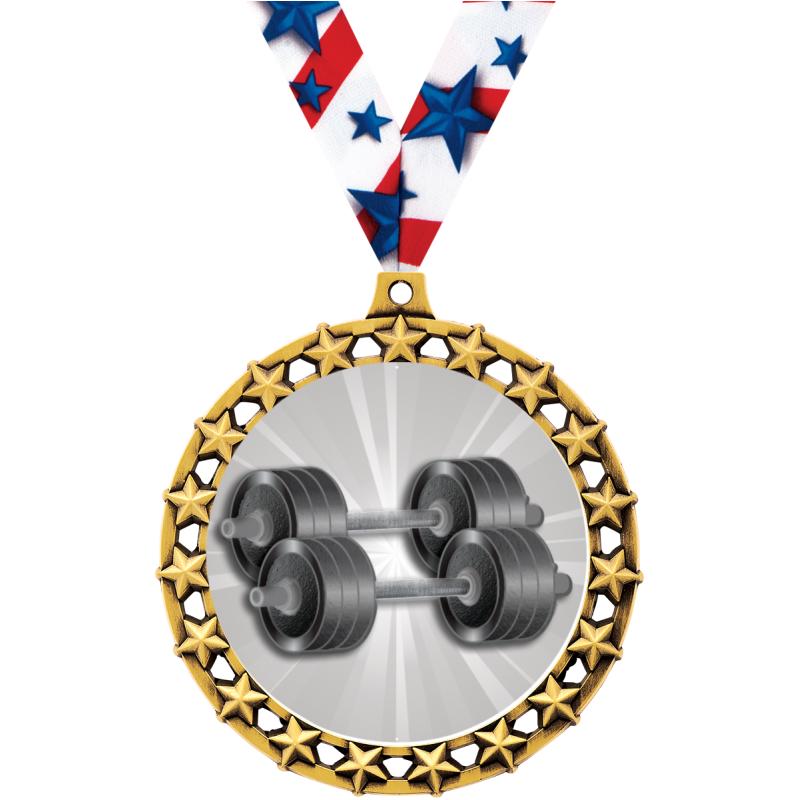 Powerlifting Medals - Crown Awards