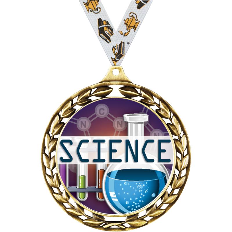 Science Set Trophy Science Trophies | Science Medals | Science Plaques and Awards