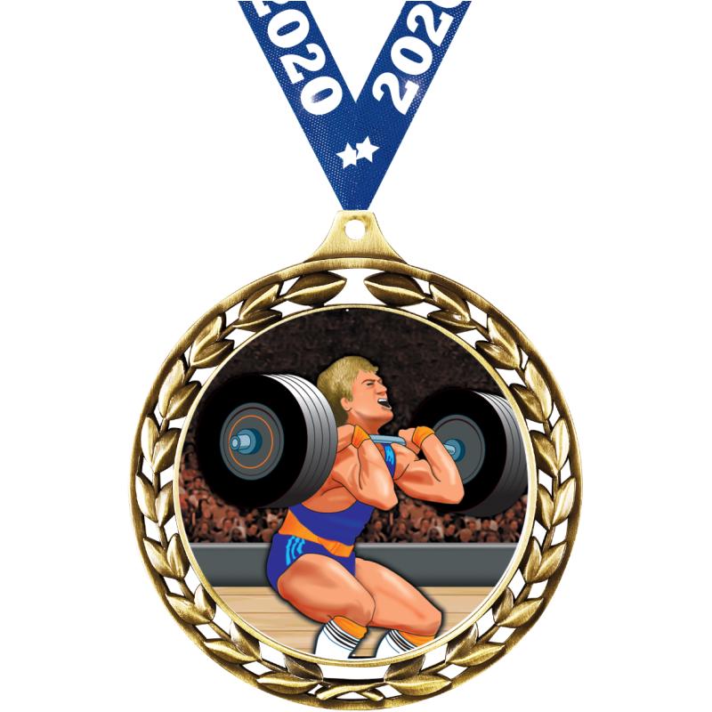 Powerlifting Medals - Crown Awards