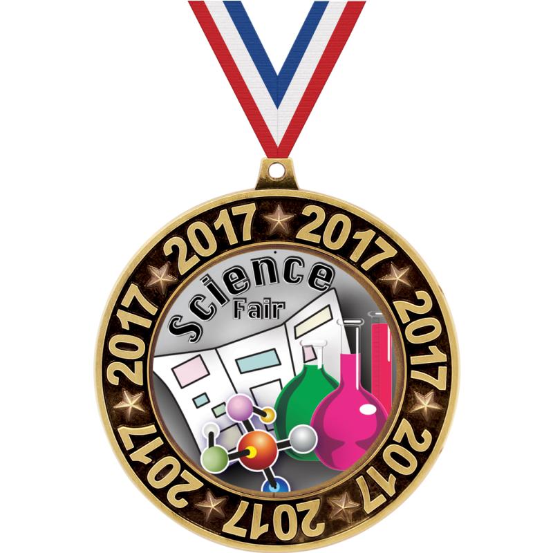 Science Fair Medals - Crown Awards