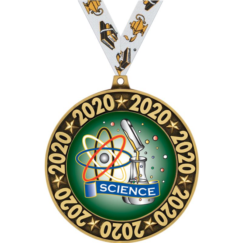 Science Set Trophy Science Trophies | Science Medals | Science Plaques and Awards