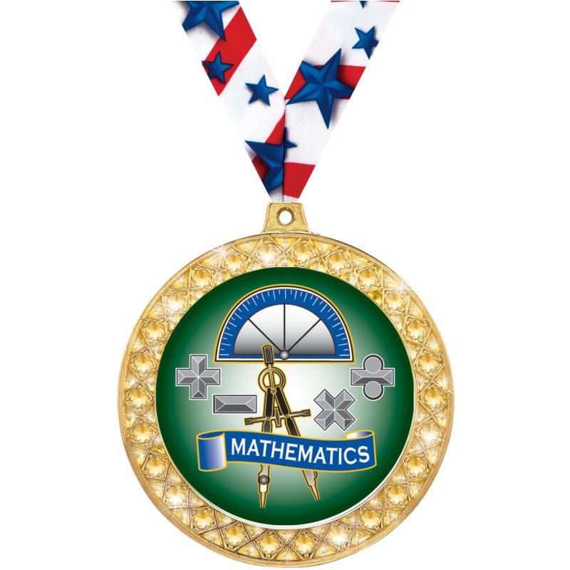Math Trophies | Math Medals | Math Plaques and Awards