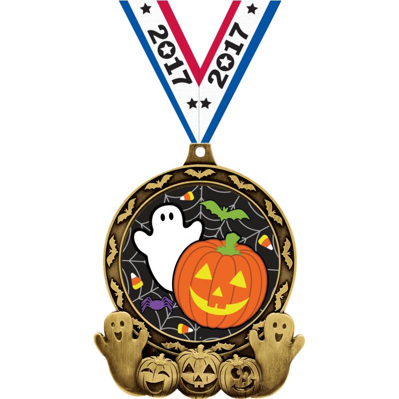 Halloween Medals Crown Awards