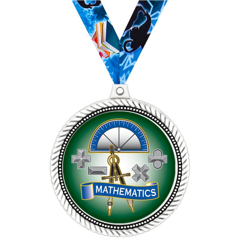 Math Trophies | Math Medals | Math Plaques and Awards