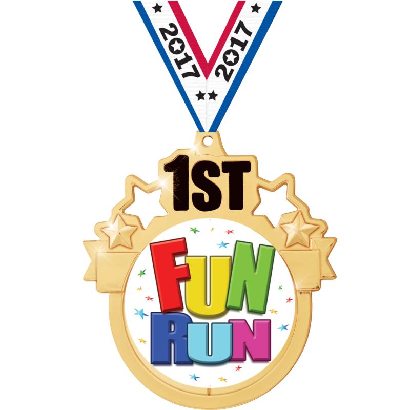 Fun Run Ranks Fun Run Medals - Crown Awards