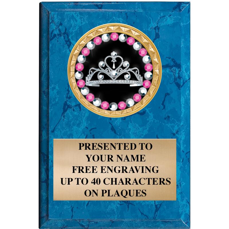 Pageant Plaque Color:red Pageant Plaques - Crown Awards