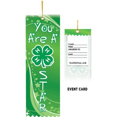 4-H Ribbons | 4-H You Are A Star Ribbon