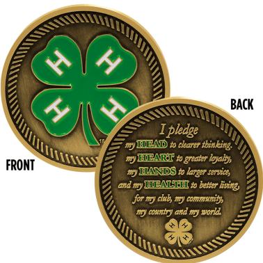 4-H Coins | 1 3/4