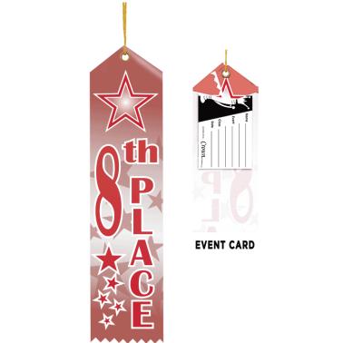 Color Splash Ribbons | 8th Place Ribbon