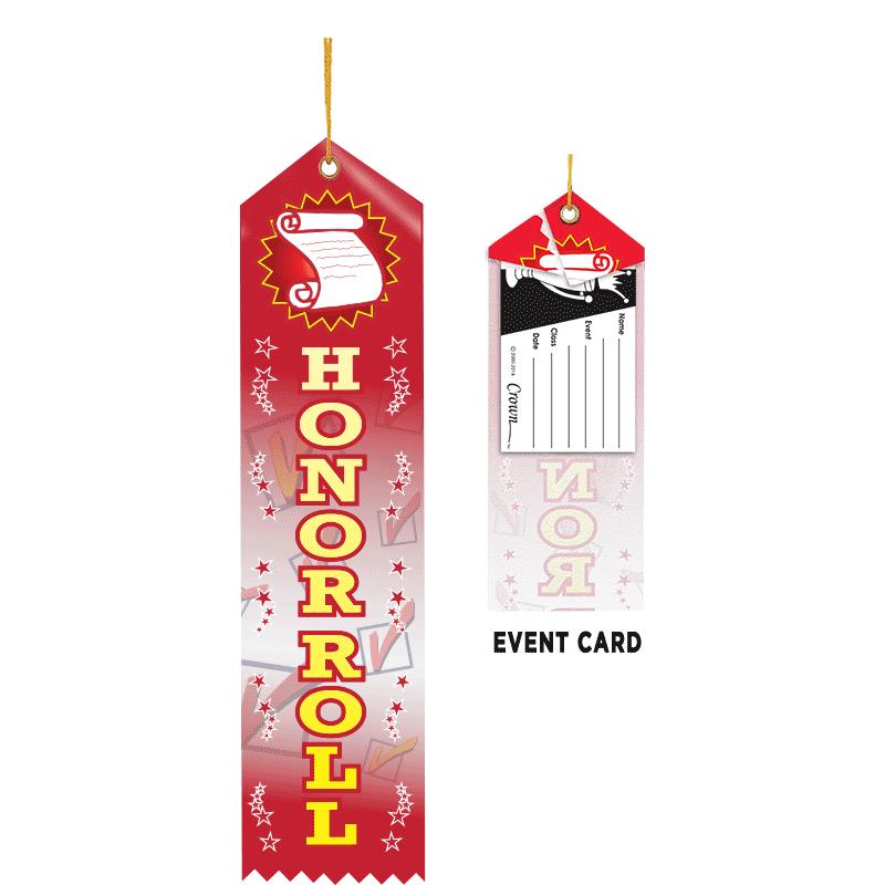 Honor Roll Ribbons - Crown Awards