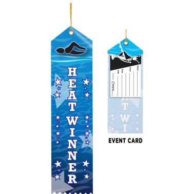 Color Splash Ribbons | Heat Winner Ribbon