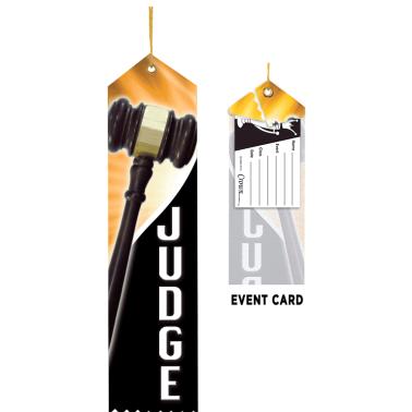 Color Splash Ribbons | Judge Ribbon