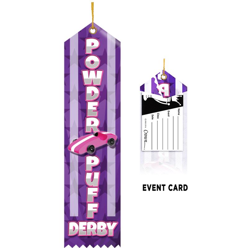 Pinewood Derby Ribbons - Crown Awards