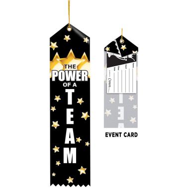 Recognition Teamwork Ribbons | Power Of A Team Recognition Teamwork Ribbon