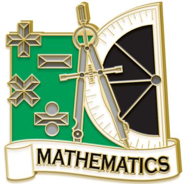 Scholastic Pins | Mathematics Pin