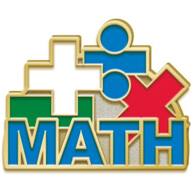 Scholastic Pins | Math Pins