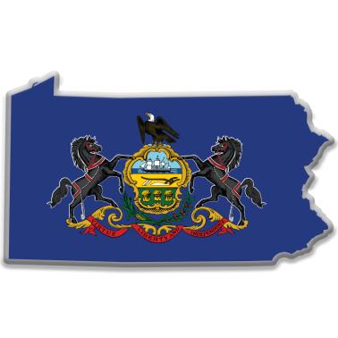 State Flag Pins Pennsylvania State Flag Pin