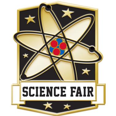 Science Series Pins | Science Series Science Fair Pin