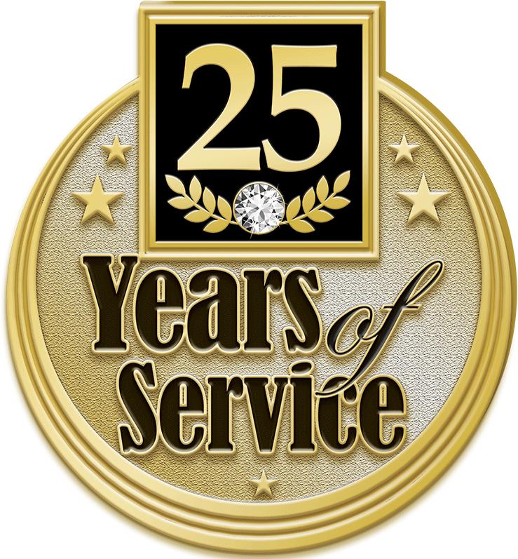 25 year service