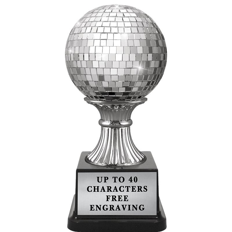 A Dance Glitter Ball Award 40 mm Emperor Sports Medal Optional Engraving 